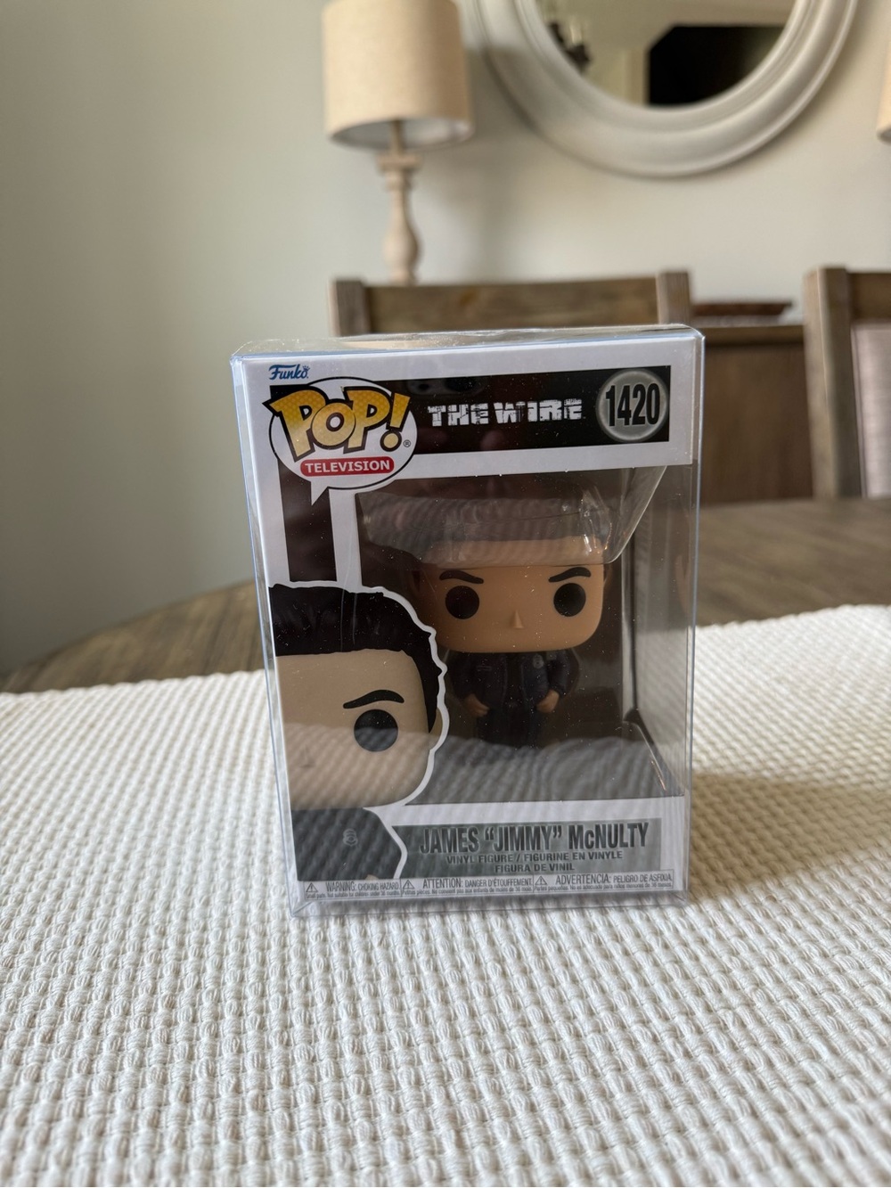 Funko Pop! The Wire James "Jimmy" McNulty - Black, Brown